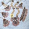 Bridal Jewellery - Full of Pink Stone