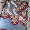 Bridal Jewellery -Maroon Color with Real Stone