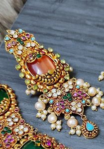 Gold Plated - Necklace with Real Pearl